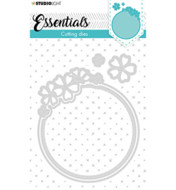 Studio Light - Cutting Die Essentials  - Small shape round flower - 387