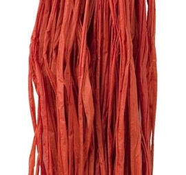 Natuur Raffia 25 gram Rood kleur nr 20