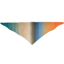 Rico Creative Cotton Dégradé Lucky 8 - 383307.006 Azur - Orange