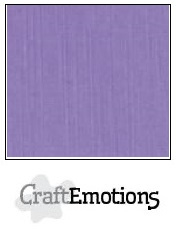 CraftEmotions Linnenkarton 27 x 13,5 cm Lavendel  001235/1120