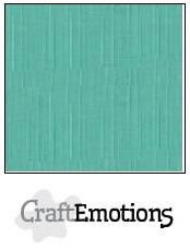 CraftEmotions linnenkarton 10 vel  Saliegroen pastel  30,5x30,5cm