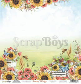 ScrapBoys Sunny Village paper sheet DZ SUVI-01