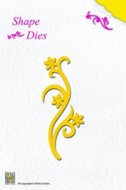 Nellie Snellen Shape Dies - Flower  Swirl SD 002