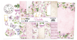 ScrapBoys - Paperpad 15.2 X 15.2 cm - Violetta