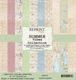 Reprint - Summer Vibes  Collection - 30,5 x 30,5 cm.