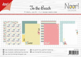 Joy! Crafts Paper set A4 Noor   Design To the beach 6011/0658 -