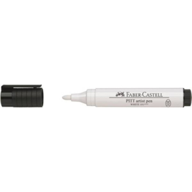 Faber Castell Tekenstift Pitt Artist Pen Big Brush 101 Wit