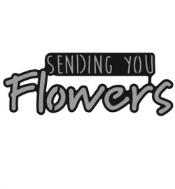 Craftables Sending you flowers CR1310