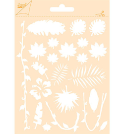 Joy!Crafts -  Poly Besa Stencil 6002/0851  -  Oerwoud