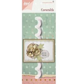 Joy!Crafts - Stansmal - Noor - Vintage Border- Esmeralda -6002/1545