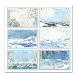 Stamperia - Arctic Antarctic - Paper - 30,5 x 30,5 cm. - Cards