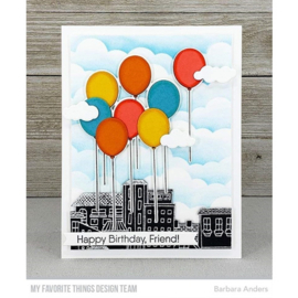My Favorite Things - Clear Stamps - Balloon Bouquet