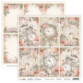 ScrapBoys - Vintage Legend - Paper pad 15,2 x 15,2 cm