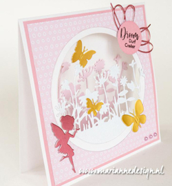 Marianne Design -CR1684 - Silhouette Flower meadow