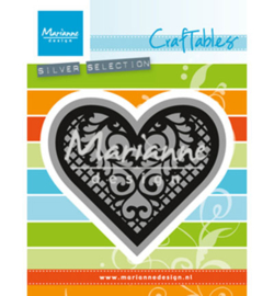 Marianne Design  Craftable  - Lace Heart -  CR1428