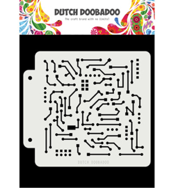Dutch Doobadoo Mask Art -  Motherboard -  470.715.145
