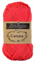 Scheepjeswol Catona 50 gram - 256 Cornelia Rose