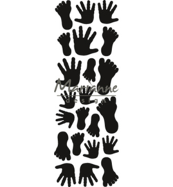 Marianne Design  Craftable  - Punch die: Hands & Feet -  CR1457