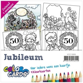 Yvonne Creations Color Cards 5 - Jubileum - YCCC10005