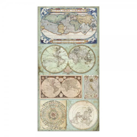 Stamperia - Voyages Fantastiques - Paper Pack - 15 x 30.5 cm