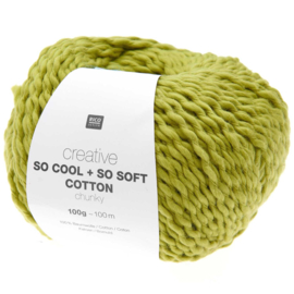 Rico Creative - So Cool + So Soft Cotton - 383282.024 - Limoen