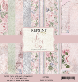 Reprint - La vie en Rose Collection - 30.5 x 30.5  cm