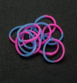 Band-It 600 Elastiekjes 6200/0836 Blue / Pink