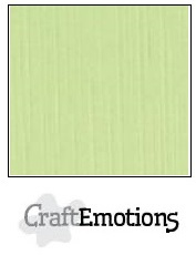 CraftEmotions Linnenkarton 27 x 13,5 cm Kiwi 001235/1045