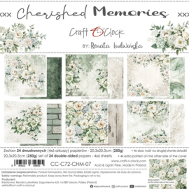 Craft O'Clock Cherished Memories -Paper Set -CC-C72-CHM-07-