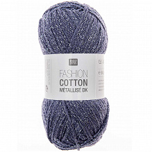 Rico Fashion Cotton Métallisé 016 Saphir