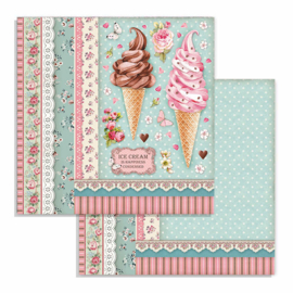 Stamperia - Sweety - Paperpad  30,5 x 30,5 cm