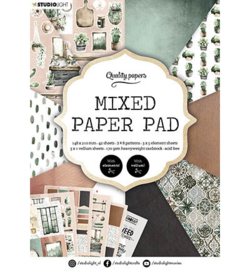 Studio Light- Mixed Paper Pad Pattern paper Essentials nr.157