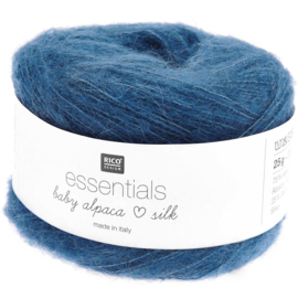 Rico Essentials Baby Alpaca Loves Silk - Blauw 383341.011