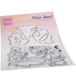 Marianne Design Stempel & Dies - EC0193 - Eline's Polar bears