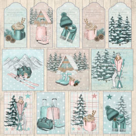 Reprint - Cozy Winter Collection - 30,5 x 30,5 cm.