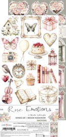 Craft O' Clock - Rose Emotions -CC-C73-RE-13- Extra's to Cut Set - Mix