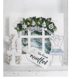 Craftables  CR1389 - Card with a view