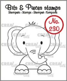 Crealies Bits & Pieces Stamps  no 230