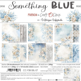 Craft O'Clock Something Blue Paper Set -CC-F38-SBL-07