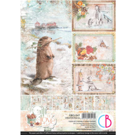 Ciao Bella -The Gift of Love -Creative Pad - A4 -CBCL047