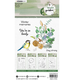 SL-WG-STAMP160 - Winter branches Winter Garden nr. 160