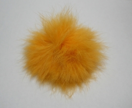 Pom-Pon Fluffy Okergeel