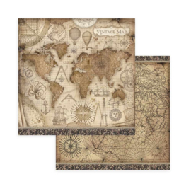 Stamperia - Sir Vagebond - Paperpad 20,3 x 20,3 cm