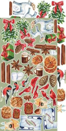 Craft O Clock Extras Set Christmas Treasure 15x30 cm Christmas