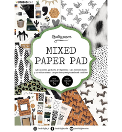 Studio Light - Mixed Paper Pad Pattern paper Essentials nr.5
