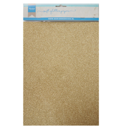 Marianne Design Decoration Paper - Soft Glitter Gold  - CA3143