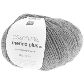 Rico Essentials Merino Plus dk 383165.013 Licht Grijs