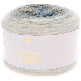 Rico Creative Cotton Dégradé Lucky 8 - 383307.001 Creme-Grau