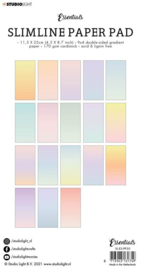 SL Paper Pad Double sided Gradient Pastel Slimline Essentials nr.30