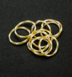 Band-It 600 Elastiekjes 6200/0867 Snowwhite / Yellow